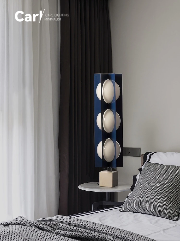 Post-modern Minimalist Table Lamp Design Living Room Sofa Side Study Bedroom Bedside Floor Lamp