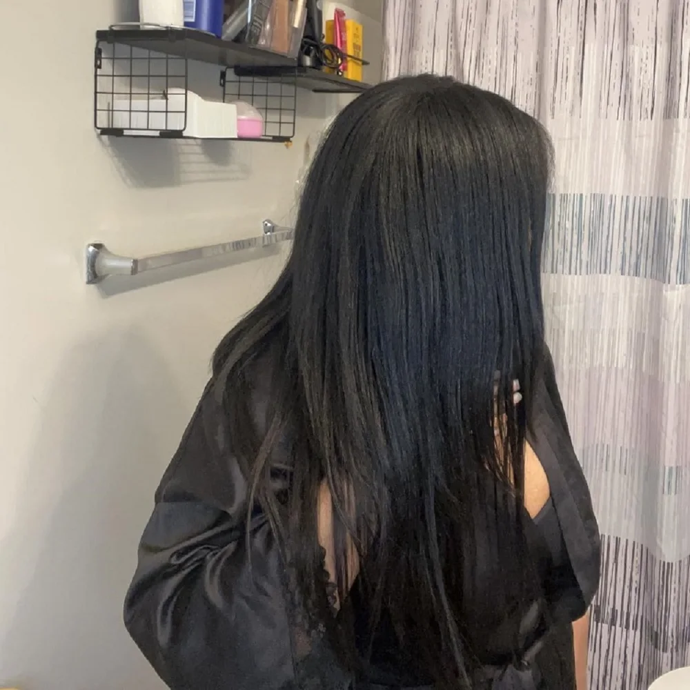 200グラム クリップ式ヘアエクステ 目立たないシームレスな縮れ毛ストレート レミー人毛 クリップ式エクステ 女性用