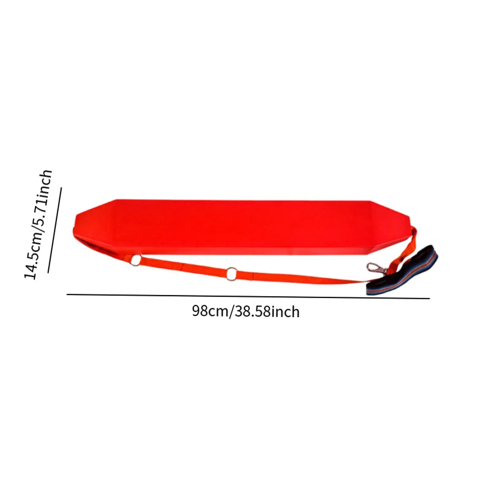 Lifeguard Tube Float Adjustable Buckle EVA Swimming Float for Personal and Commercial Pool Safety