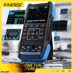 FNIRSI 2C23T Handheld Digital Oscilloscope Multimeter + Function Signal Generator 3 in 1 Dual Channel 10MHZ*2 signal generator