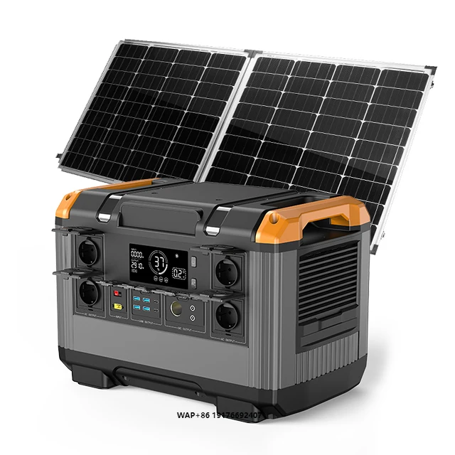 

forHP Portable Power Station 20000mAh Solar Battery Power Bank MPPT Controller 3000W Car Solar Panel 3000W External Battery