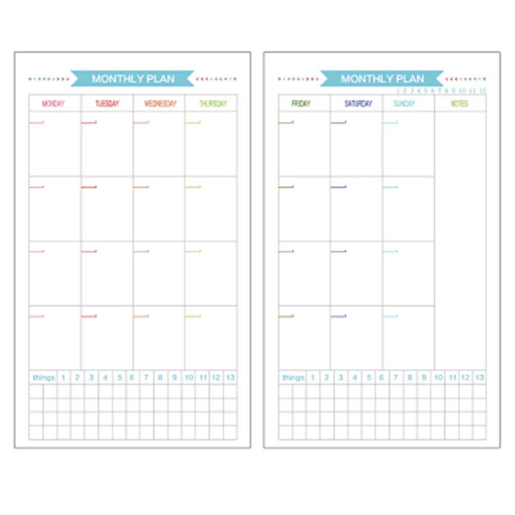 6-Hole Paper Refills Smooth Lined For Notebook Planner Journal Travel Refill Paper Office Binder Refill Papers
