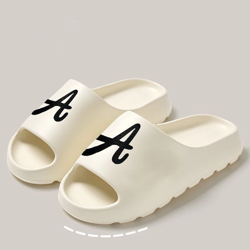 Fashion Women's Slippers EVA Slides Summer Slippers Non-Slip Slides for Women Sandals Casual Beach Shoes Lovers Leisure