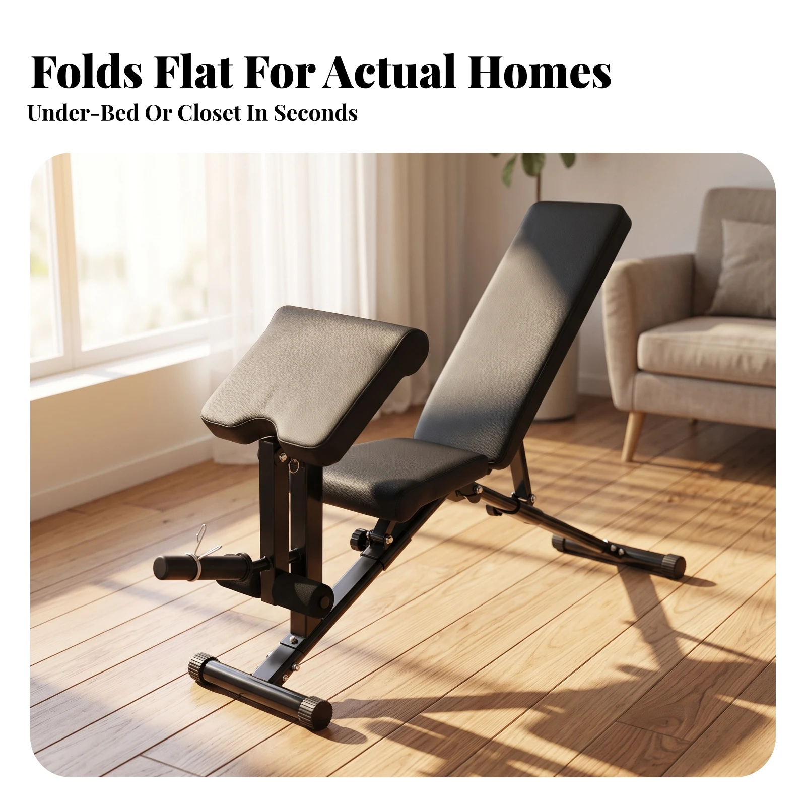 Bangku Angkat Beban yang Dapat - Adjustable Weight Bench ulasan dan harga