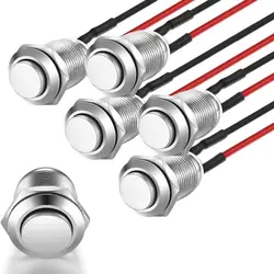 High-quality 12mm Push Button Switch Self-Locking Latching Stainless Steel Waterproof