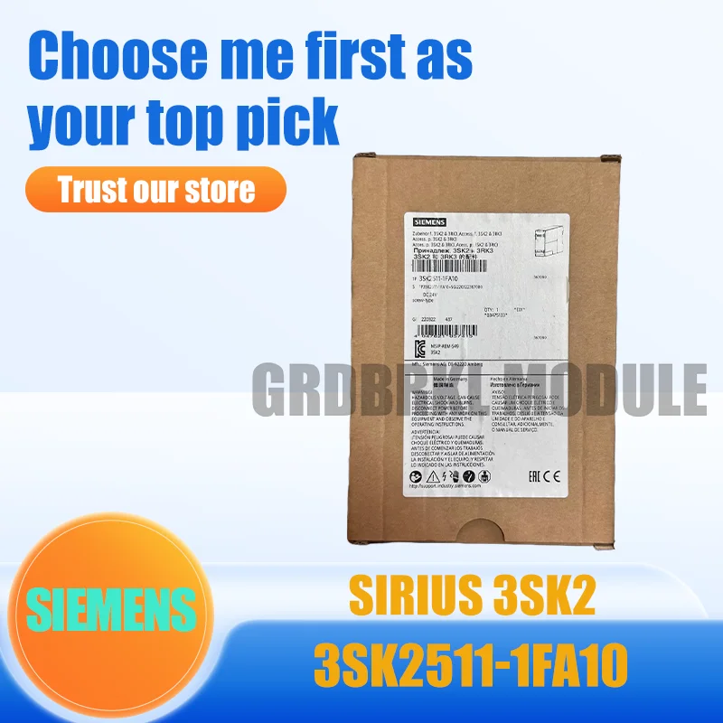

New Original SIEMENS 3SK2511-1FA10 3SK2511-2FA10 SIRIUS 3SK2 Safety Relay