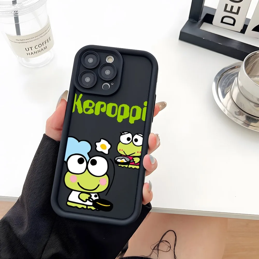 K-KeroppiS Cute Phone Case For Samsung A22 A31 A33 A51 A52 A53 A14 A24 A21 A34 A54 A03 A04 A05 Protection Soft Silicone Coque