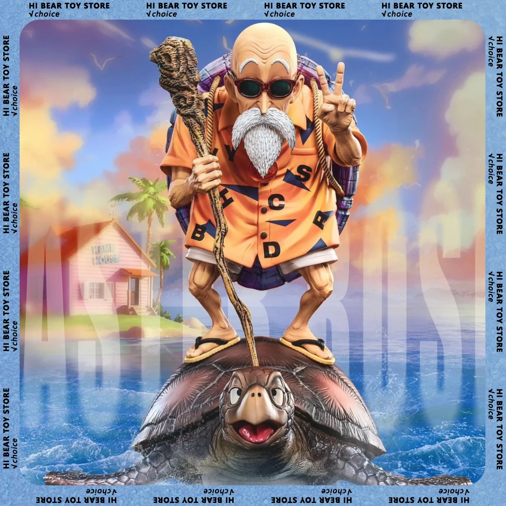 

23cm Dragon Ball Master Roshi Anime Figure Kame Sennin Figures Model Statue Doll Collection Decoration Kids Toys Customized Gift