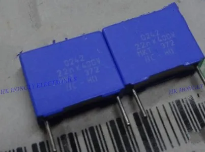 10PCS MKT 372 MKT372 22n 33n 47n 56n 68n 220n 330n 470n K 100V 250V 400V 0.022UF 0.033UF 0.22UF 0.33UF 0.47UF P=10mm Capacitor