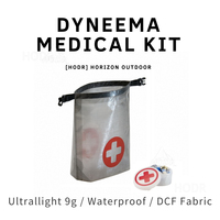 [HODR] Dyneema DCF Medical Bag 1.0oz Dyneema Bag Ultralight 9g Cuben Fiber Roll-top EDC Waterproof 0.9L Hiking Climbing Travel