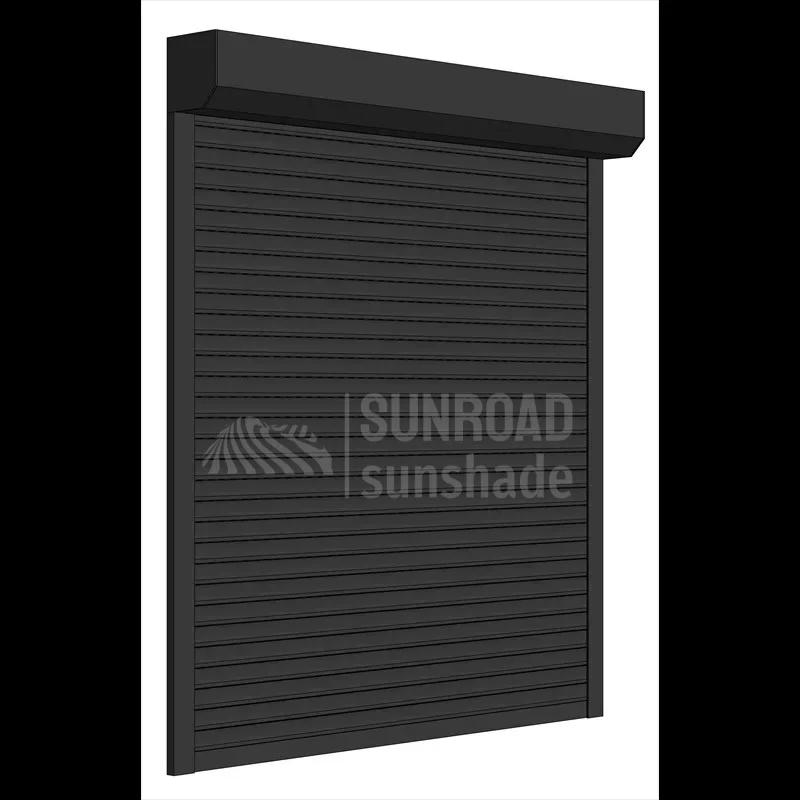 Custom-made Sunroad Automatic Rolling Shutter - Aluminum Hurricane & Storm Security Shutter for Windows & Doors