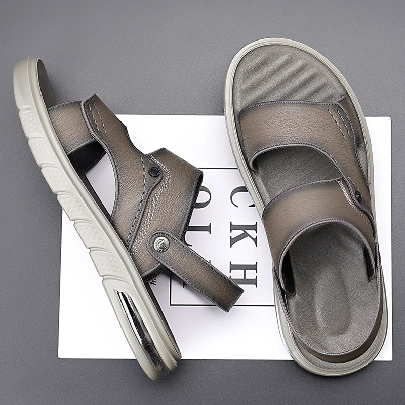 Summer Men Shoes 2024 Men Sandals Outdoor Male Beach Slippers Man Sandals