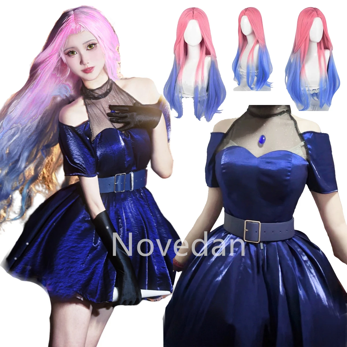 Mizi Cosplay Alien Stage Cosplay Costume Wig Anime AlienStage Round 5 6 Cosplay Halloween Carnival Party Fancy Dress For Women