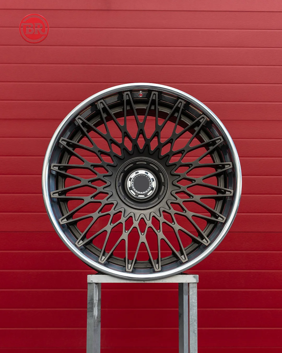 Borui BR1008 Racing Car Wheels Newly Designed 2-piece & 3-piece Forged Alloy Wheels 5X114.3 5x120 6X139.7 18-26 Inch Wheels