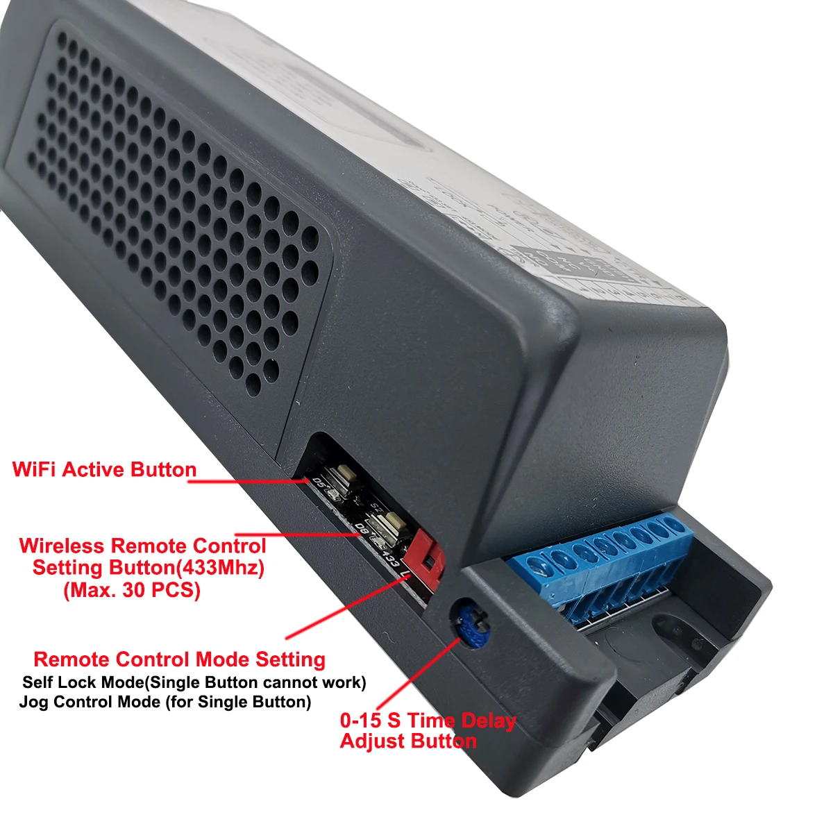 Imagem -04 - Tuya Wifi 433mhz Controle Remoto 12v3a Fechadura da Porta Sistema de Controle Acesso Fonte de Alimentação