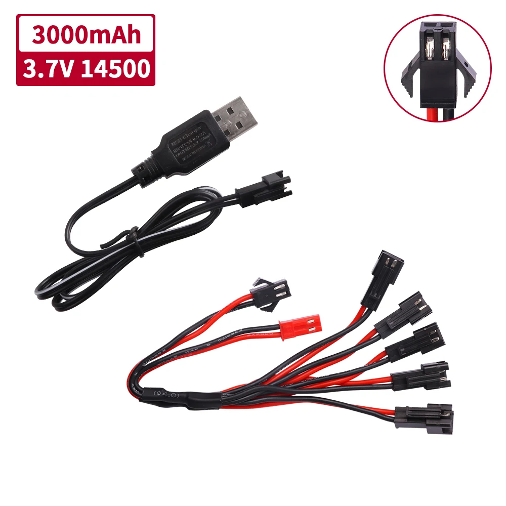 Batería Litio 14500 3.7V 3000mAh para Coche RC Acrobacias - imagen 5