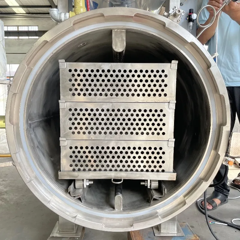 High Temp High Pressure Retort Sterilizer Canned Food Glass Tin Can Processing Machine Commercial Sale Support Custom