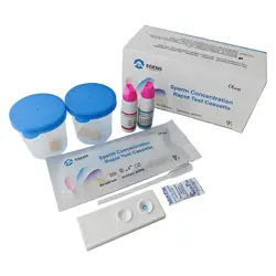 Men Fertility Test Kit for Self-Testing - Sperm Test for Men - Shows Normal or Low Sperm Count-color card