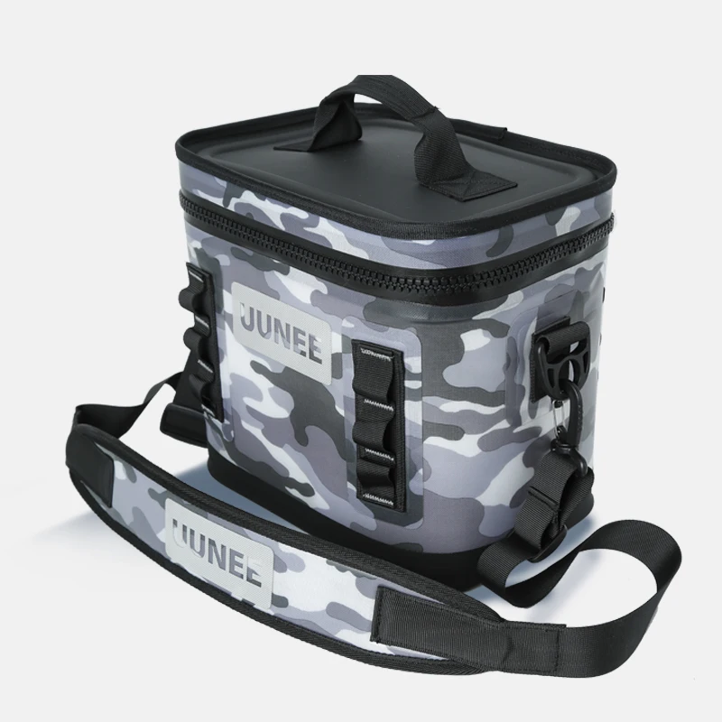 

Waterproof Soft Cooler Airtight Zipper Picnic 840D TPU Large Cooler Bag