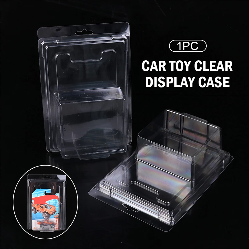 Car Toy Clear Display Case MINI GT Car Protector Shell Boulevard Team Transport Model Card Board Protective Case Boys Gifts