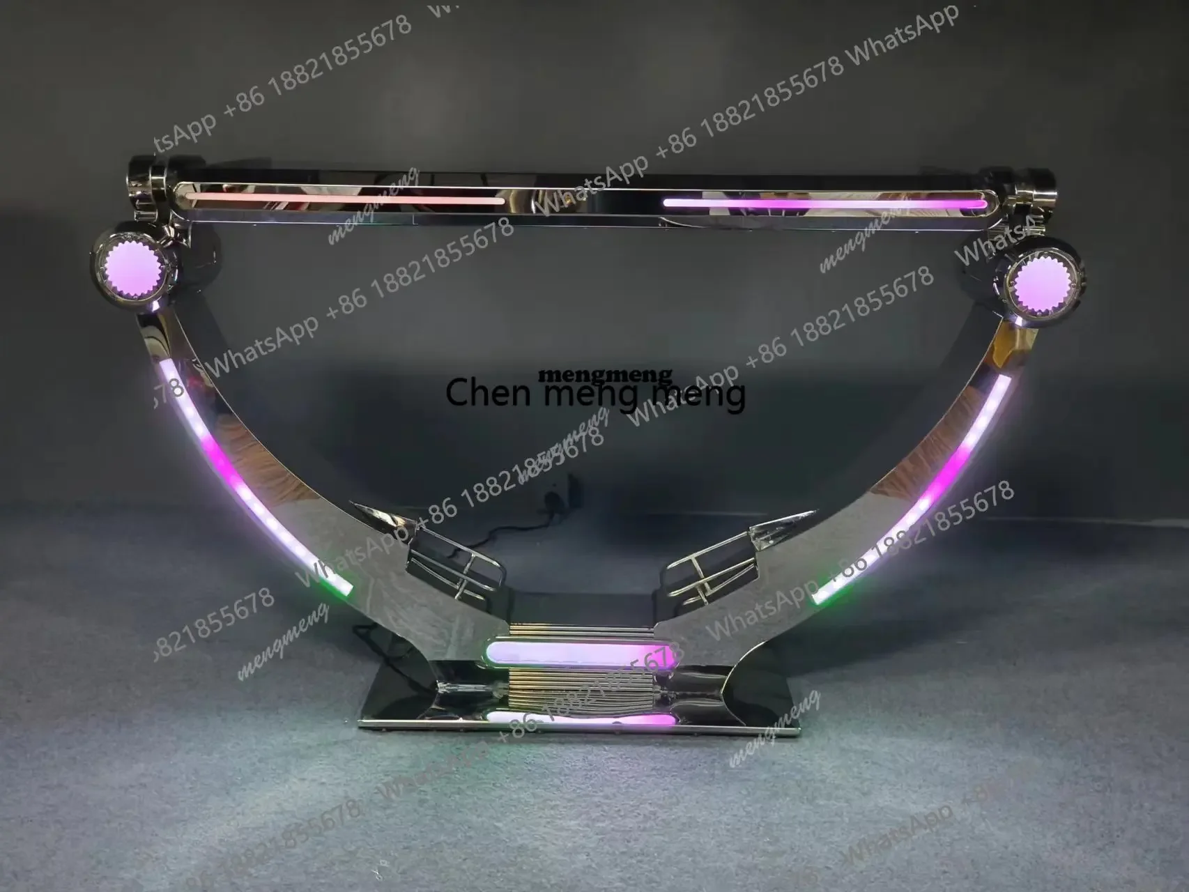 F150Customized box disc player table bar dj table ktv acrylic  luminous lift table