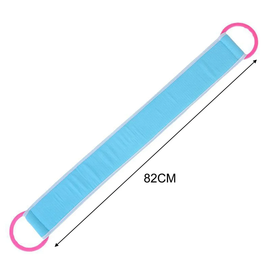 1 قطعة شريط دش مزدوج الوجهين منشفة الجسم التقشير الظهر قطاع منشفة الظهر الغسيل منشفة دش حمام الجسم تنظيف أدوات الحمام