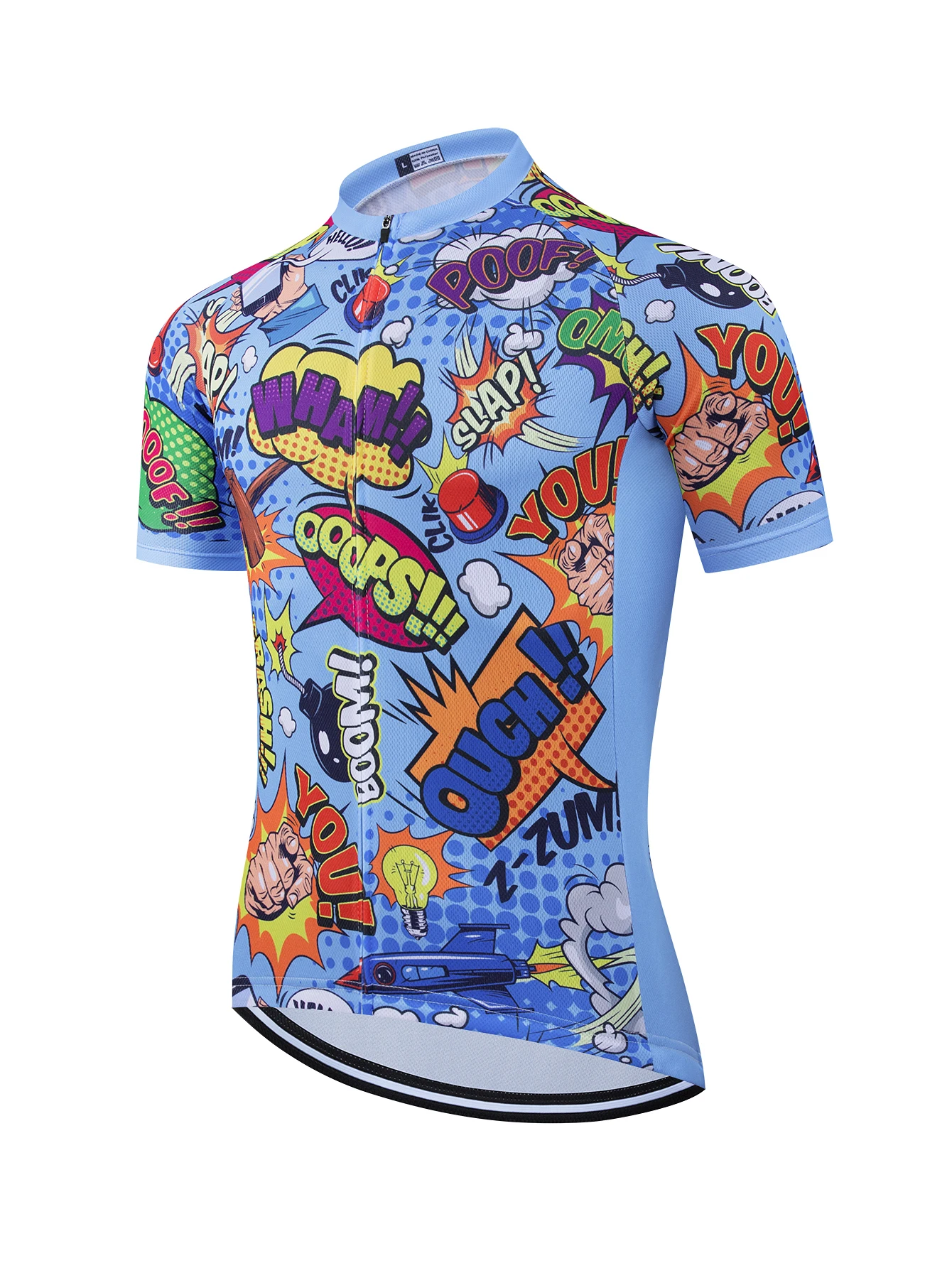 

Summer Men's Short-Sleeved Cycling Sweatshirt Comfortable Breathable Mountain Bike Sports Clothing for Cycling Enthusiasts