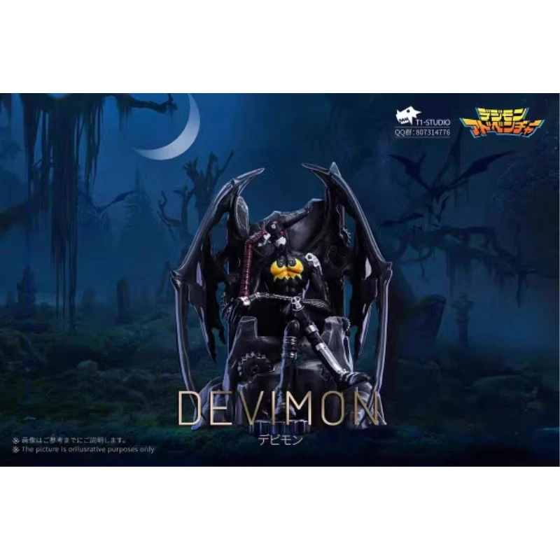 【 in Stock 】 T1 Devil Beast Digimon 1st Generation Customized GK Mobile Handheld Ornament Model Gift Movie Collection Multiverse