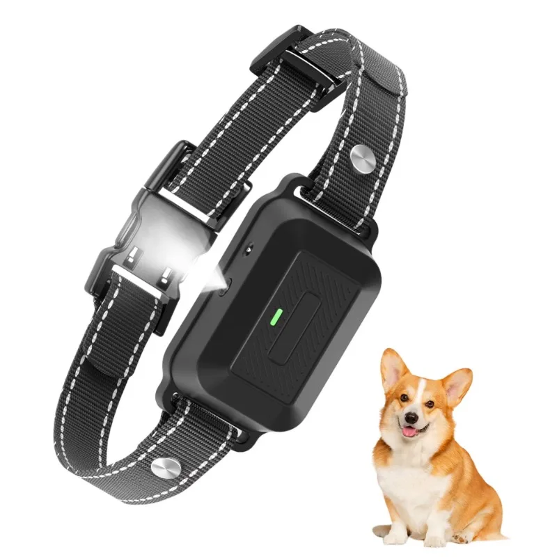 USB Rechargeable IPX5 Waterproof Dog Training Collar Nylon PC Plastic Pet Behavior Correction Collar