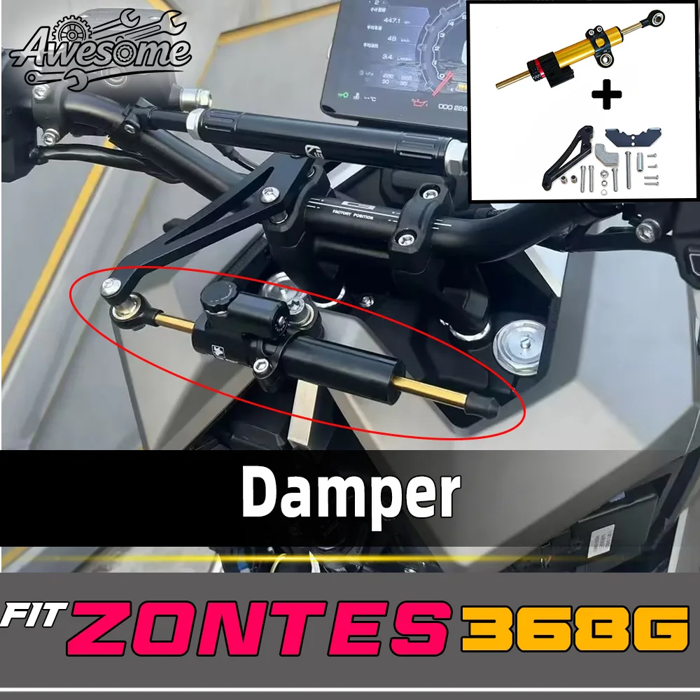 For Fit ZONTES 368G 2023-2026 Multiple Colors Modified Damper Bracket