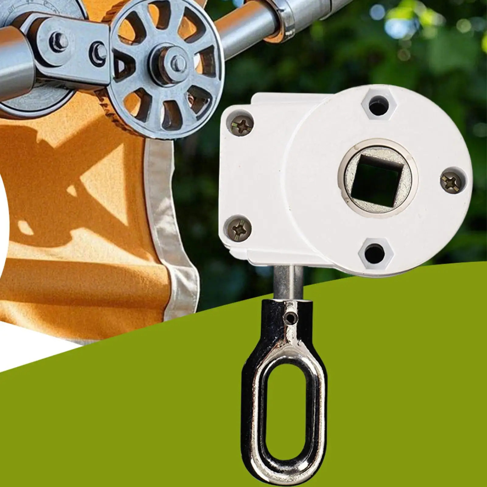 Aluminum Crank Operating Parts for Manual Awning Gear-Boxes for Retractable Arm Awnings Practical