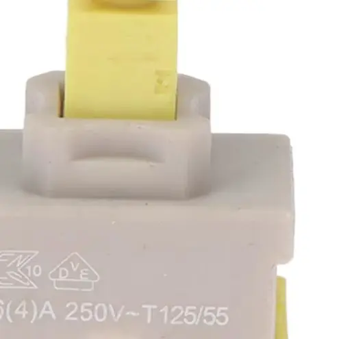 Self-locking Power Button Switch 4pin 16A 250V For E-Switch PA512C Dishwasher Vacuum Cleaner Electrical Pushbutton Tool