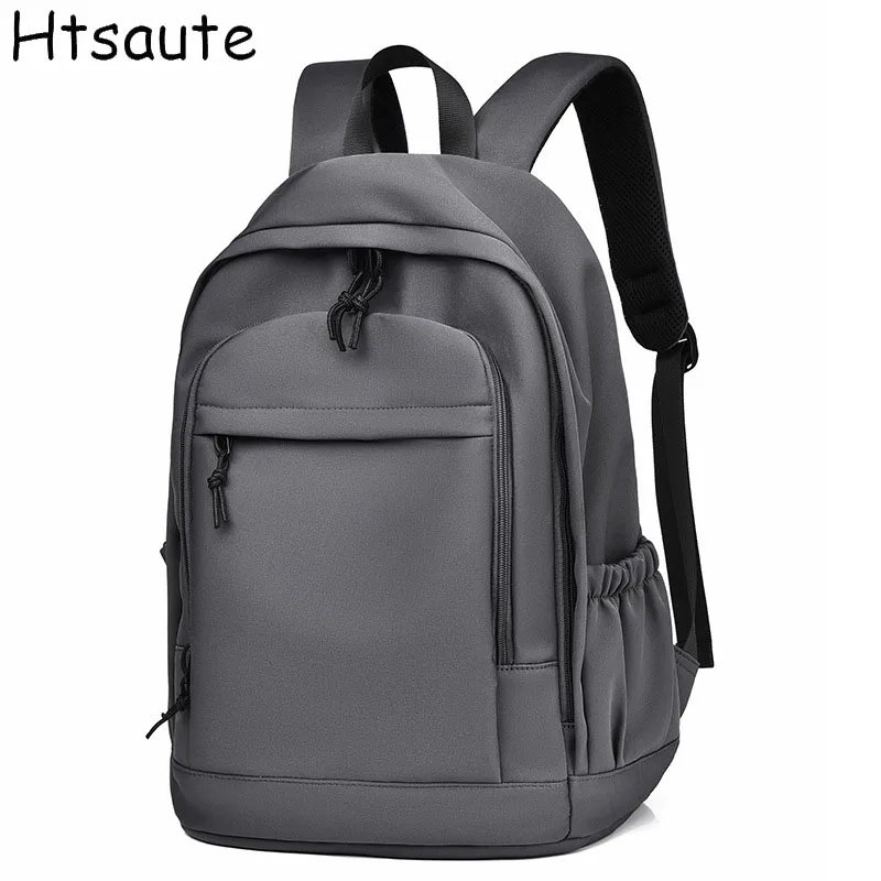 

Large Capacity Backpack Unisex Fit 14 inch Student Computer Bag Multi Pocket Waterproof And Wear-resistant Commuting Backpack