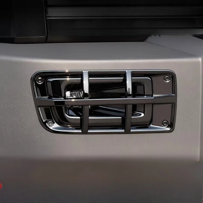 

For Jetour Traveller T2 CDM 2026 Front Rear Fog Lamp Protector ABS Anti-collision Fog Light Protective Cover Exterior Accessory