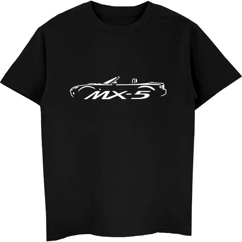 Mx-5 Mx5 Mk3 Roadster Car T-shirt Funny Men Short Sleeve O-neck Cotton T Shirt Cool Tees Tops Harajuku Fitness Streetwear Shirt