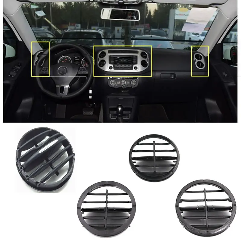 

Air conditioner Instrument panel For VW Tiguan 2010 - 2017 Instrument desk A outlet tuyere A/C Air Vent Folding Fittings