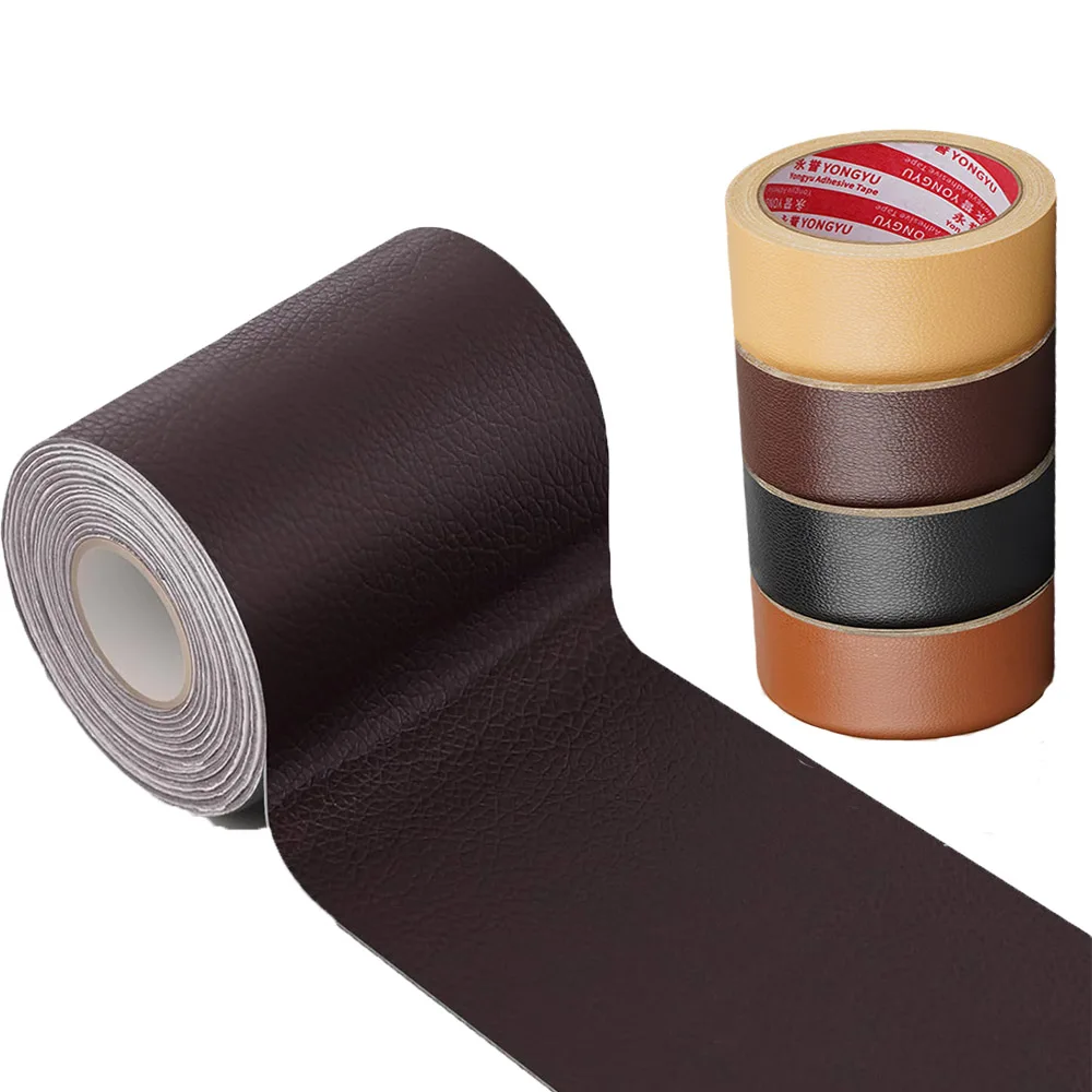 Multi Colored Leather Tape Bag Wallet Car Seat Cushion Sofa Bicycle Self-Adhesive Electric Bike Wear-Resistant Repair