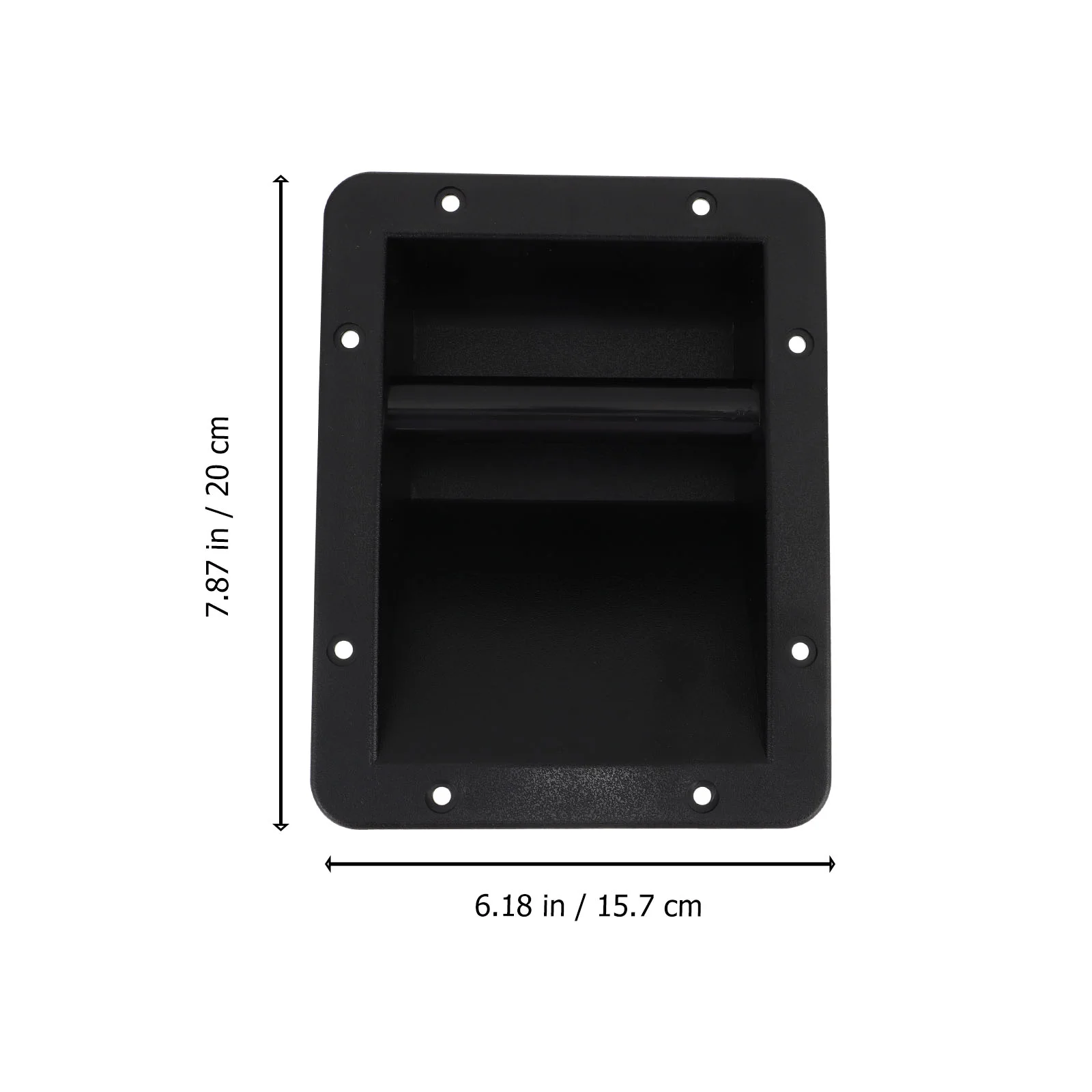 2-teiliger Ersatz-Lautsprecher-Schrank-Gurtgriff, seitlicher Subwoofer-Verstärker, versenkte Lautsprechergriffe, Audio-Zubehör