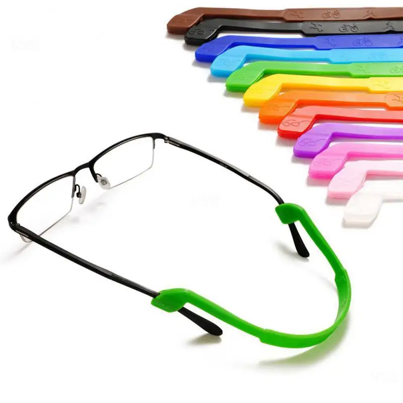 1/2PCS Eyewear Rope Silicone Sports Eyewear Strap Strap Glasses Rope Non Slip Ear Hook Prevent Slipping