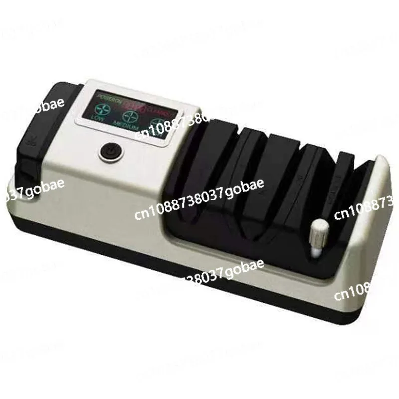 

Multifunctional electric knife sharpener with three-speed speed LCD display