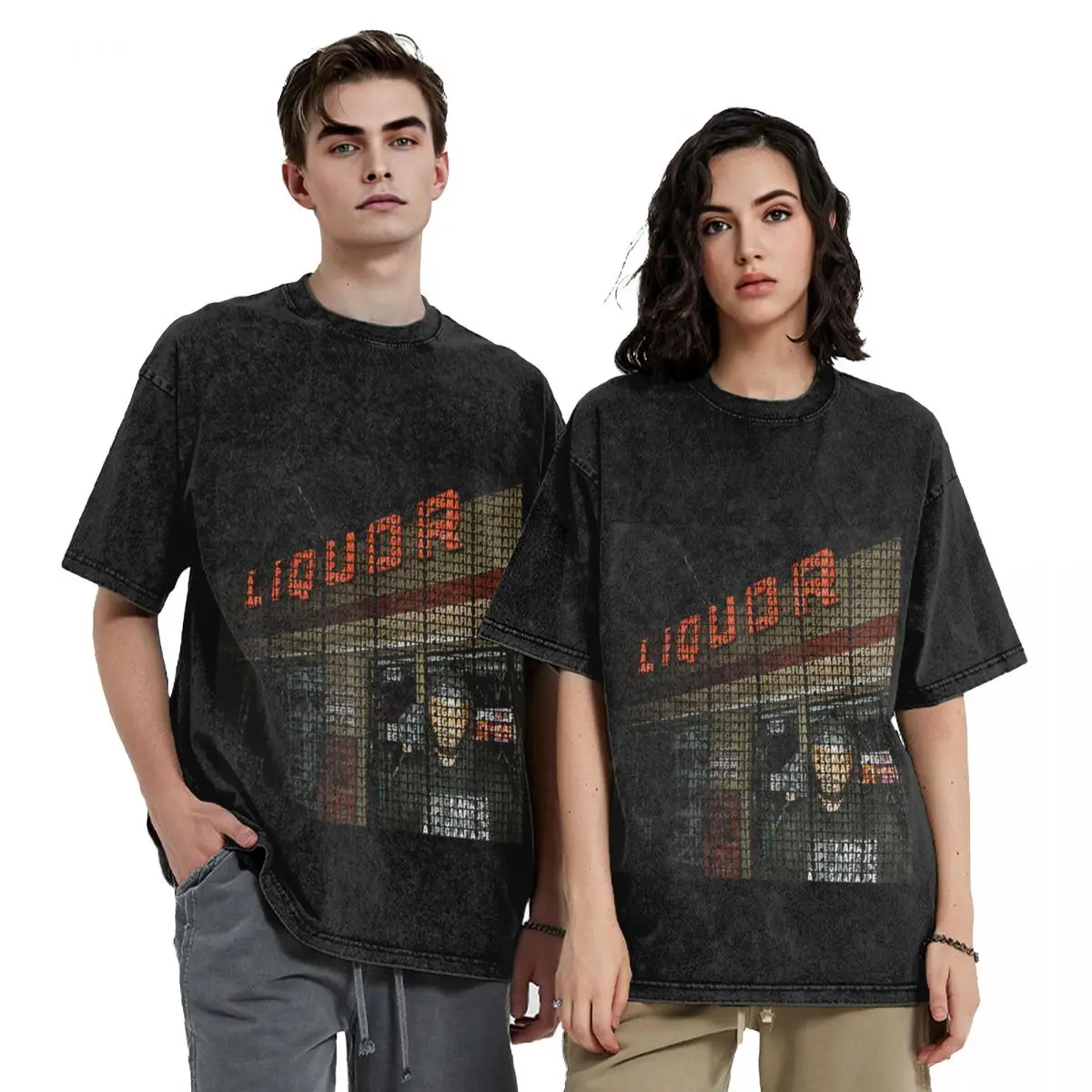

JPEGMAFIA LP! (OFFLINE) Text Design T-Shirt valentines clothes graphic tee shirt cotton graphic tees Men's t shirts