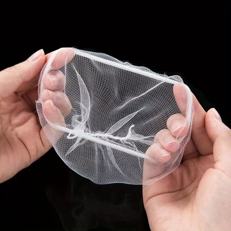 100 pieces/bag disposable kitchen sink filter mesh bag, collecting food residue, sewage anti clogging filter tool