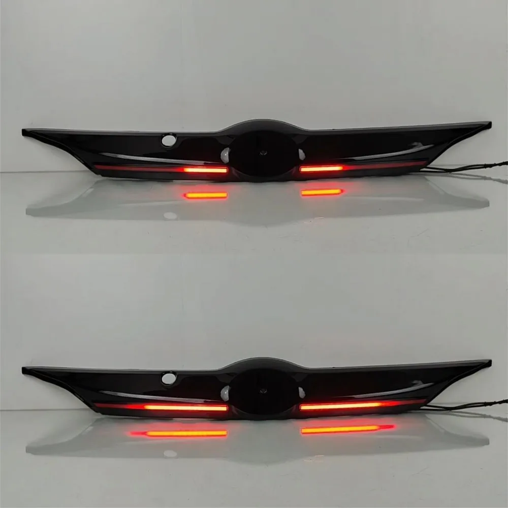 حافظة المصابيح الخلفية الممتدة LED لسيارة Toyota Yaris Hatchback 2017-2023، Start Scan، DRL الليلية + ضوء الفرامل + إشارات الانعطاف الغاسل