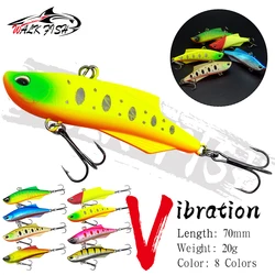 WALK FISH Winter VIB 7cm 20g Sinking Sharp Rattlin Fishing Lure Wobbler For Pike Ice Balance Long Cast Swimbait Fishing Tackle