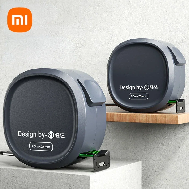 Xiaomi Tape Measure Drop Resistant Wear Resistant Thickened Mini Tape Measure 5m Steel Tape Measure High Precision Ranging Tool