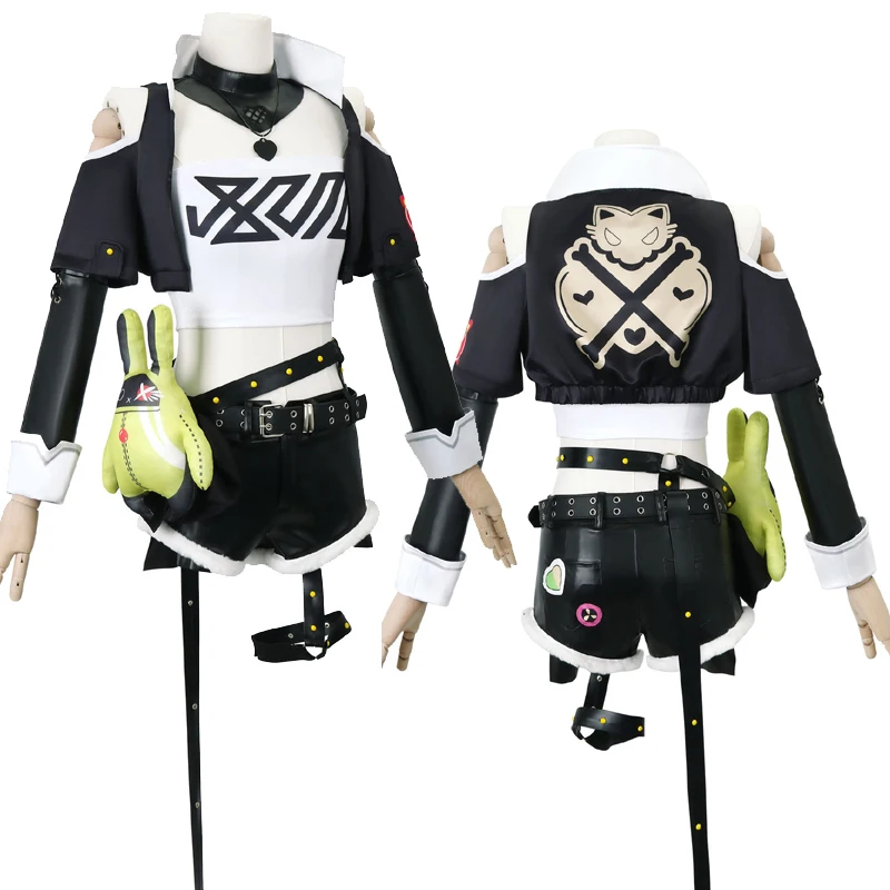 

Nicole Demara Cosplay Costume Zenless Zone Zero Carnival Uniform Anime Halloween Costumes Game Character Outfits