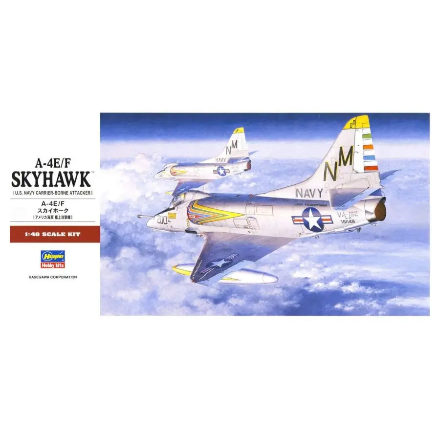 

HASEGAWA HA07221 1/48 Набор для сборки модели самолета-истребителя A-4E/F Skyhawk