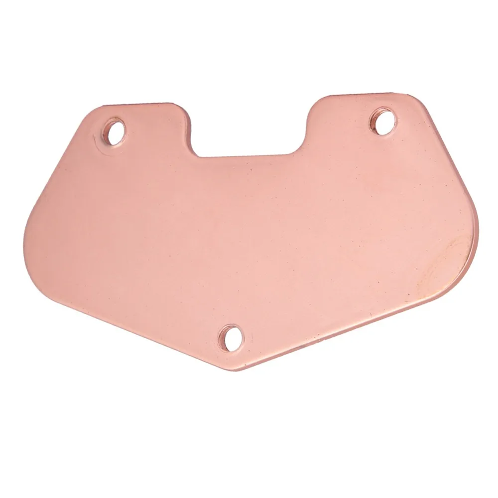 Durable Metal Electric Guitar Pickup Baseplate Red Copper Color Guitar Base Plate Bridge Pickup Plate Electric Guitar Accessory