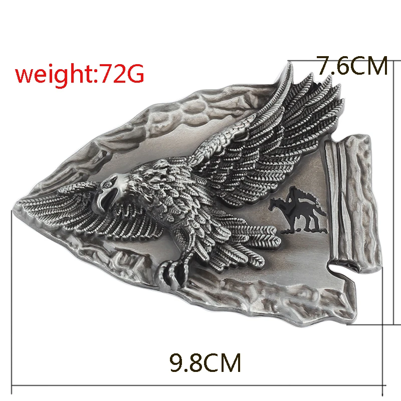 Cinturón con estampado Animal de halcón volando