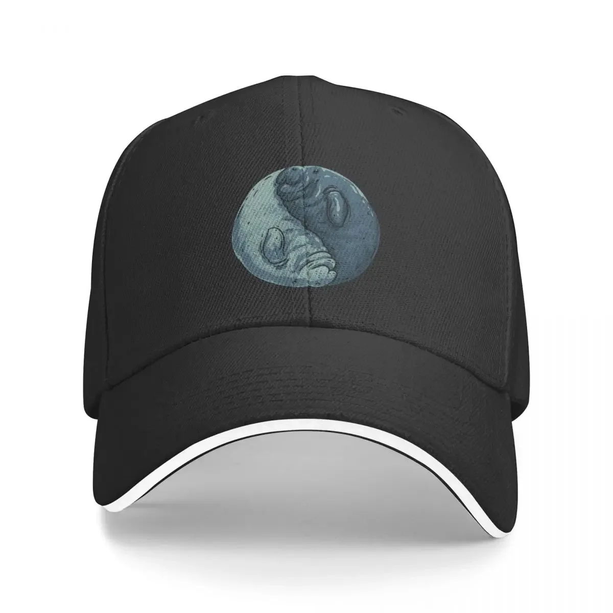 Manatee Yin and Yang Dugong Manatee County Baseball Cap Military Tactical Cap Hip Hop Men Golf Wear Women's